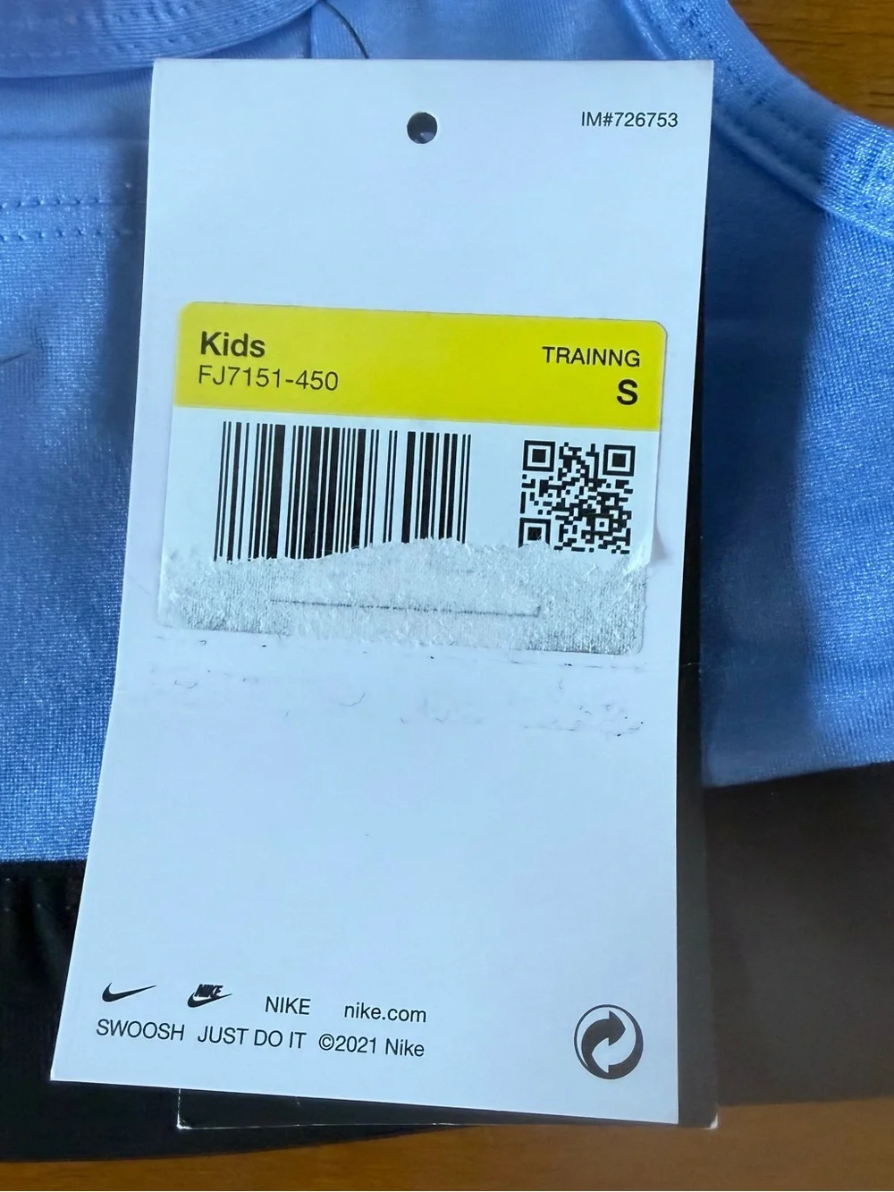 Nike soft blue